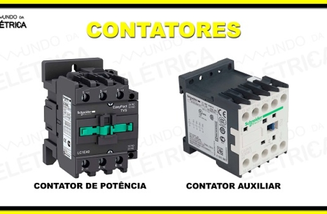 O que é um contator de potência?