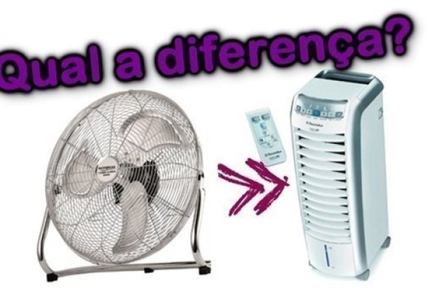 Climatizador, umidificador e ventilador, diferenças e benefícios.