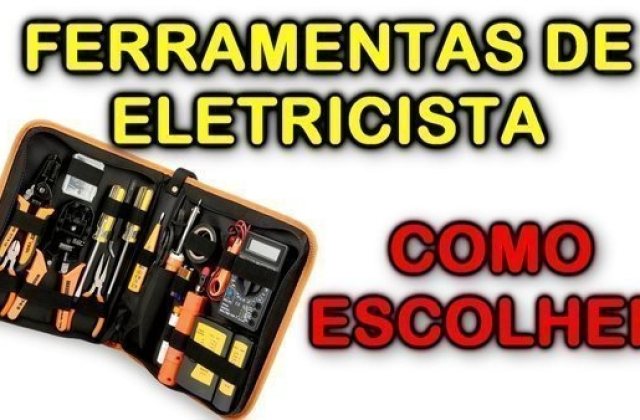 Ferramentas para eletricista! Instalação e manutenção.