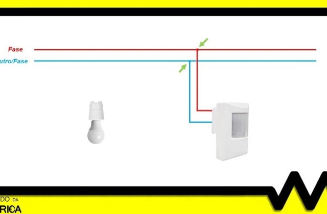 Esquema para sensor de presença!