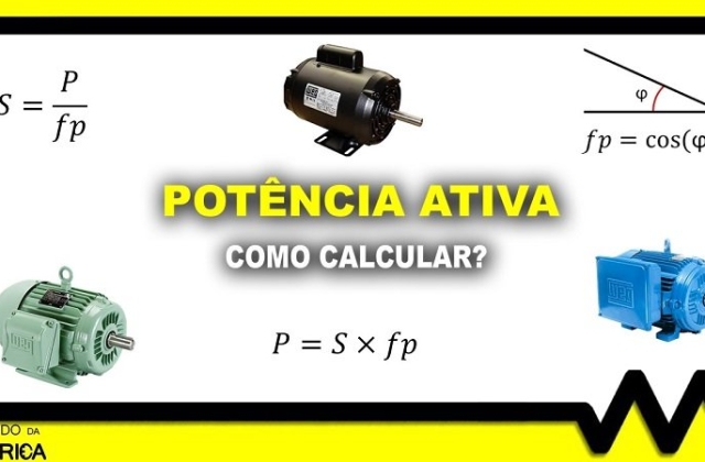 Como calcular potência elétrica em watts?