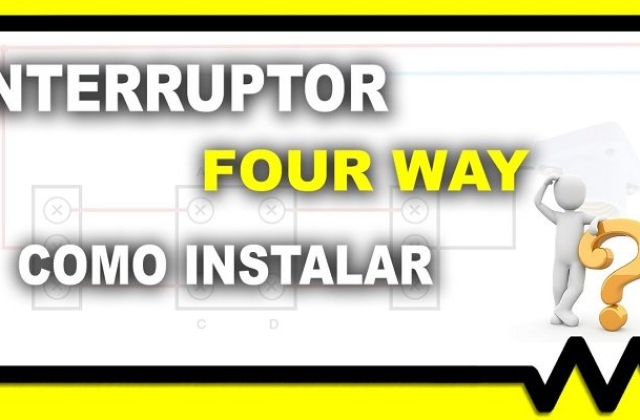 Interruptor four way, como instalar?