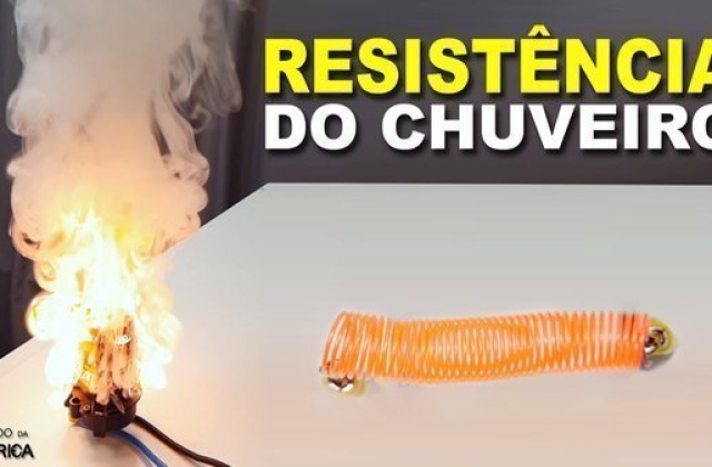 Resistência do chuveiro elétrico queimando, o que pode ser?