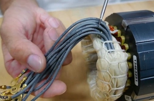Motor elétrico! Fechamento de bobina 6 e 12 pontas