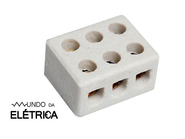 Conector multiplo de porcelana