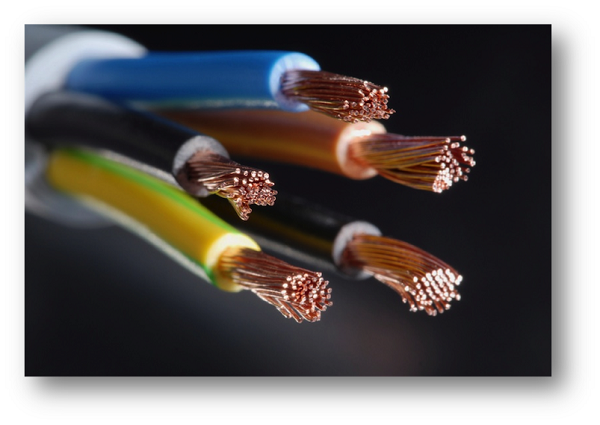 Fios e cabos. Cabos elétricos.
