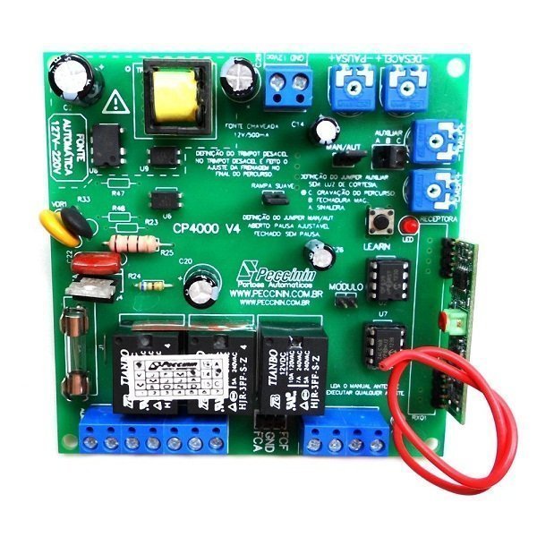 Placa Peccinin de Portões Automaticos.