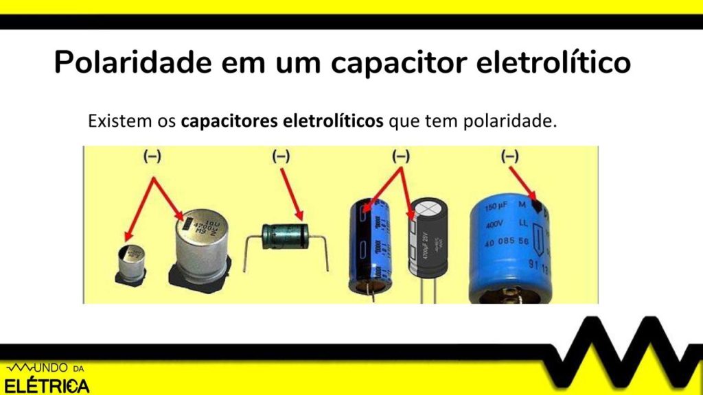 O que é capacitor eletrolítico?