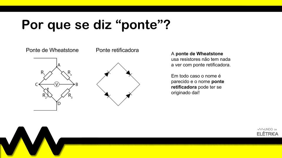 O que é ponte retificadora?