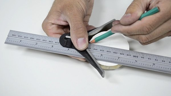 Esquadro combinado como usar?
