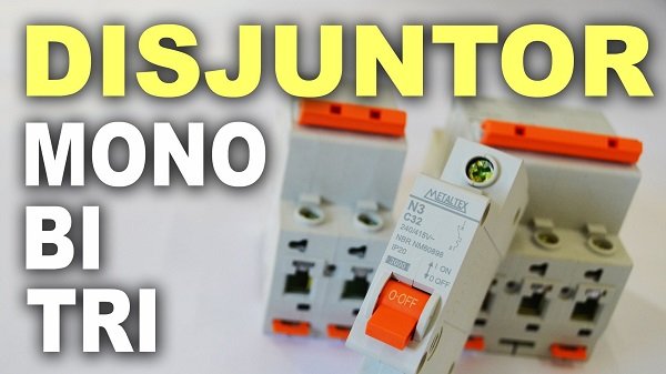 Quais os tipos de disjuntores?