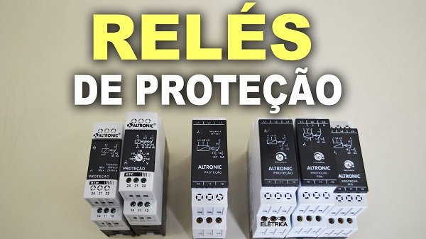 Relé de proteção, falta de fase.