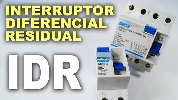 Dispositivo diferencial residual (DR).