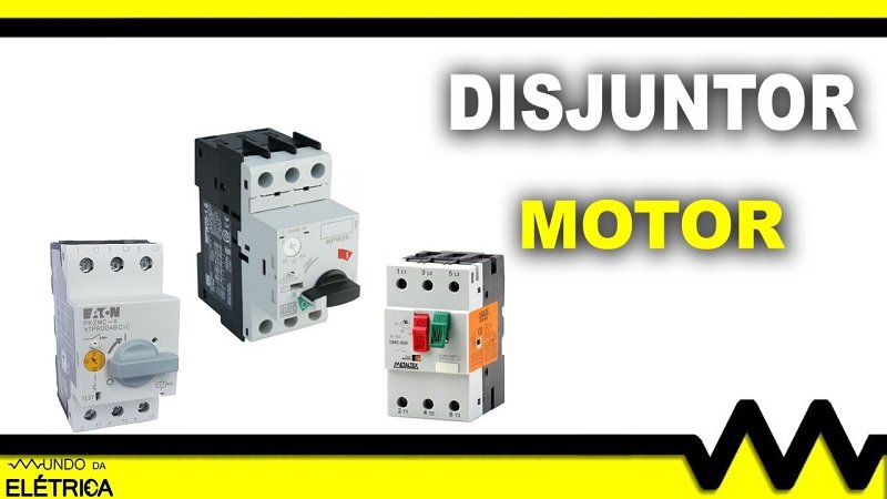 Principais aplicações para o disjuntor motor.