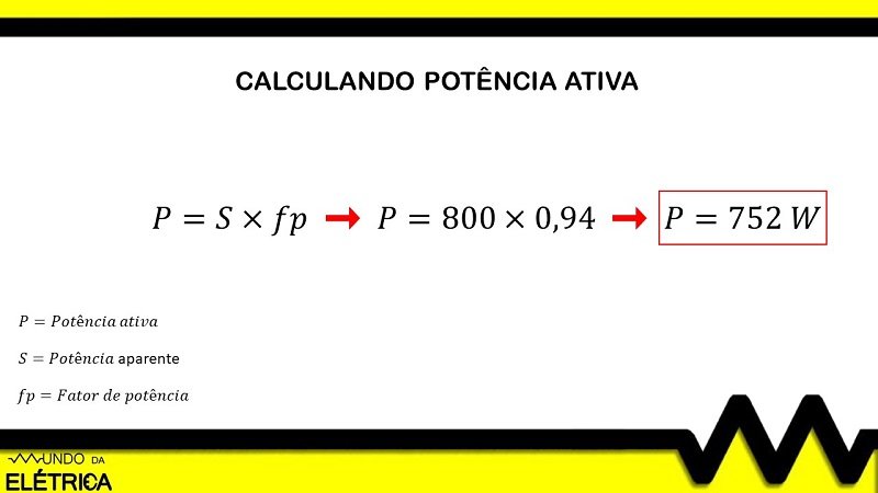 Dicas de como calcular potência ativa.