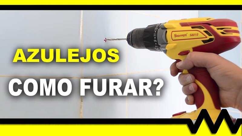Passo a passo de como fazer furo em cerâmica.