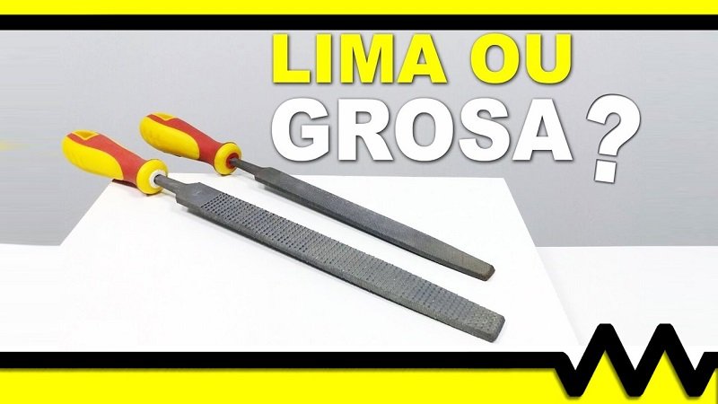 Qual a diferença entre lima e grosa.