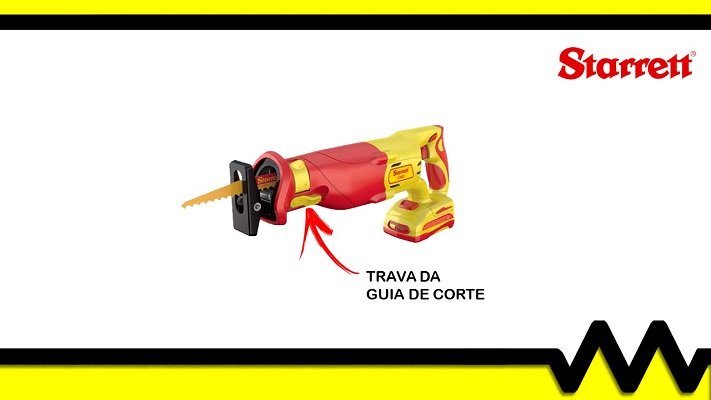 Serra sabre, ferramenta para eletricista.