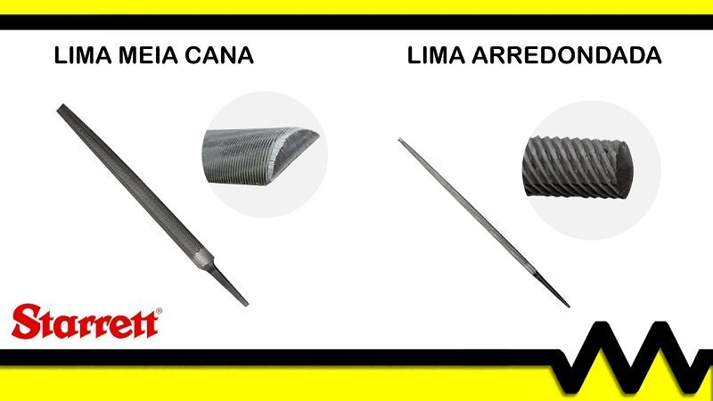 Qual a diferença entre limas e grosa?