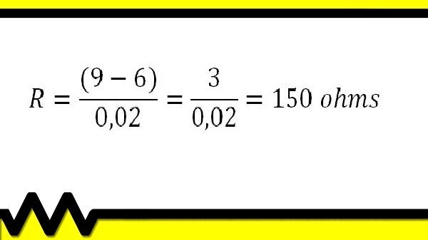 Como calcular resistores de led.