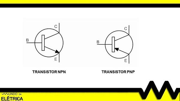 Fisicamente, só se identifica o tipo do transistor pelo seu datasheet ou por um equipamento de medição.