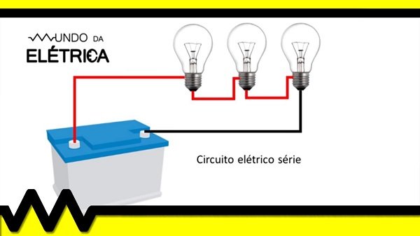 Circuito em série pode esta queimando todas caga.