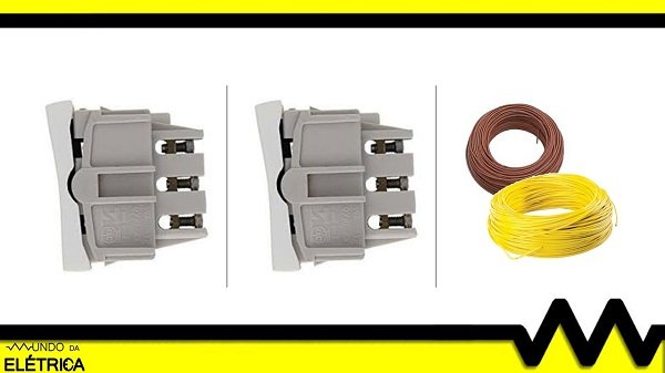 Quais são os materiais para instalar three way?