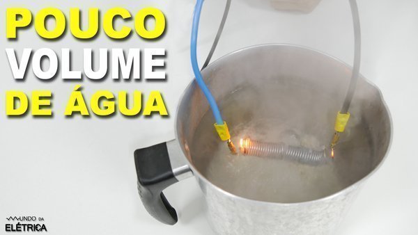 Resistência do chuveiro queimando