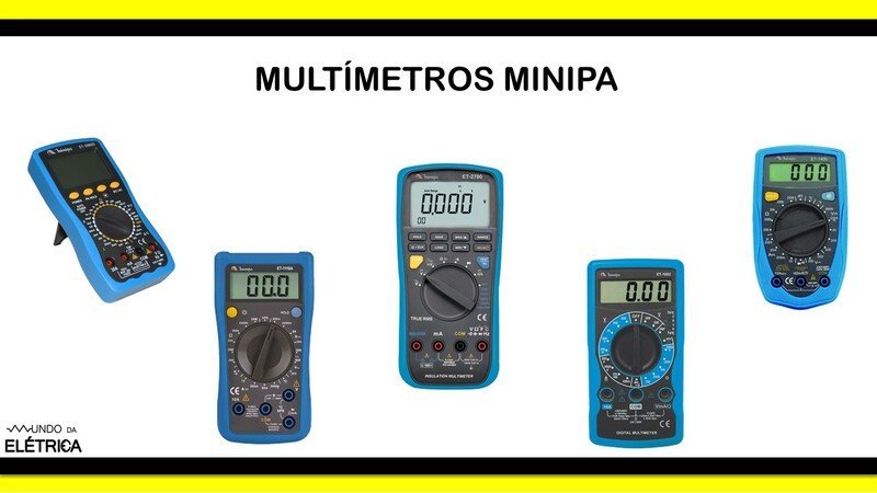 Conheças as principais marcas de multímetros.