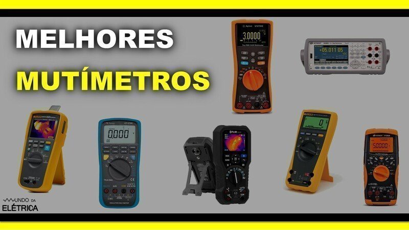 Melhores marcas de multímetros do mercado.