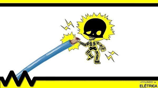 Em situações ideais o neutro não provoca choque elétrico.