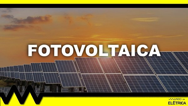 Fonte de energia renovável.