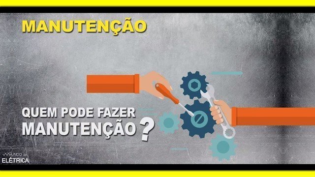 Regras para fazer manutenção elétrica.