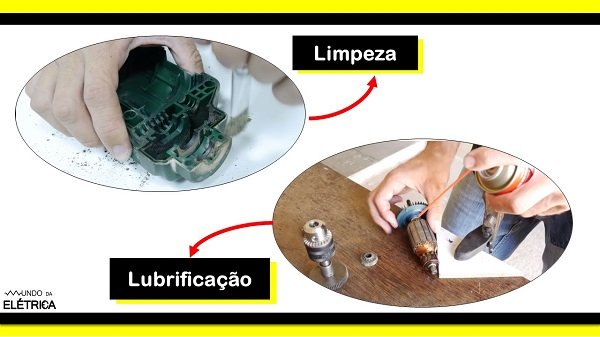 Essencial para bom funcionamento da furadeira.