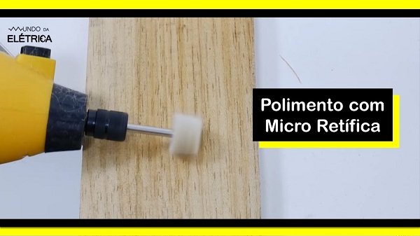 O polimento importante em peças que estão suja.