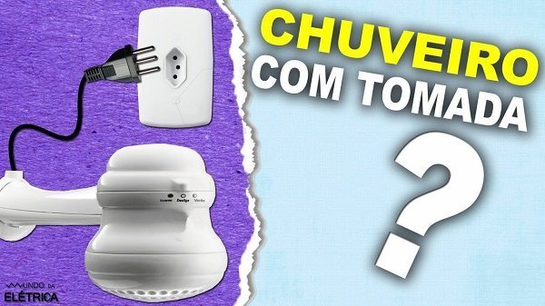 Porque não instalar tomada para chuveiro?