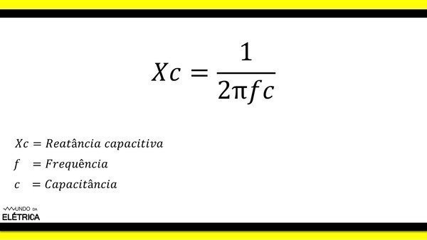 Aprenda como calcular a reatância de um capacitor.