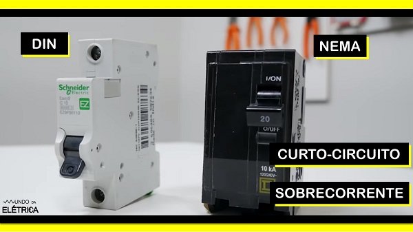 Independente da norma que atendem, DIN e NEMA são efetivos para proteger as instalações elétricas.