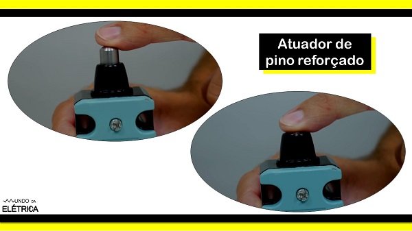 Usado para a parada de máquinas de acordo com posição de alguma peça.