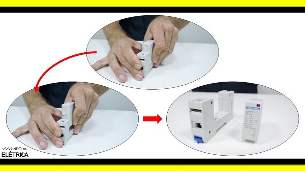 Facilita bastante a troca e a manutenção dos DPS.