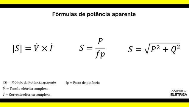 Aprenda como calcular potência aparente.