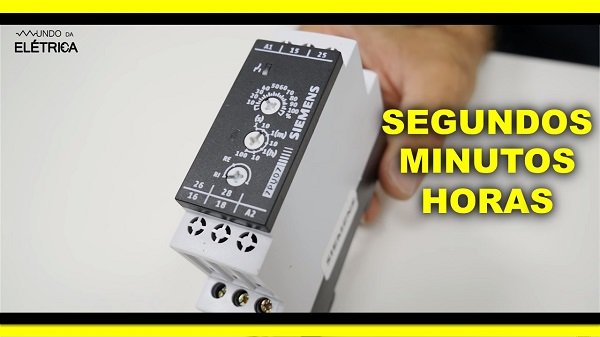 Retardo na energização ou pulso na energização.