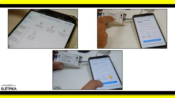 Aplicativos de automação residencial.