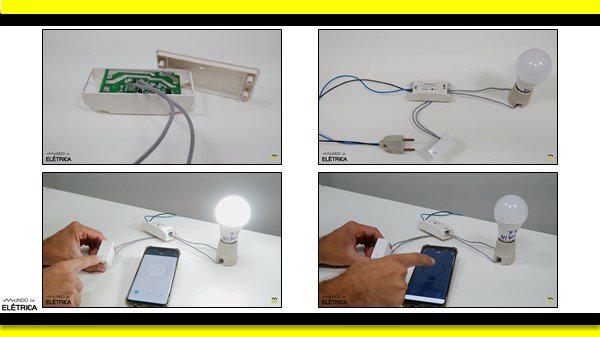 Para manter os pontos de iluminação com um interruptor físico.