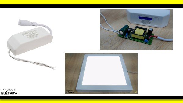 Drive componentes eletrônicos mais sensíveis que o painel de LED.