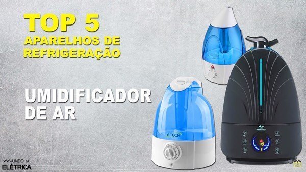 A função de umidificar o ar melhora sensação térmica do ambiente.