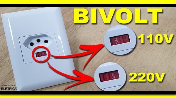 É possível afirmar que a tomada bivolt pode ser usada na instalação elétrica.