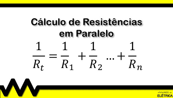 Como calcular resistência equivalente paralela?