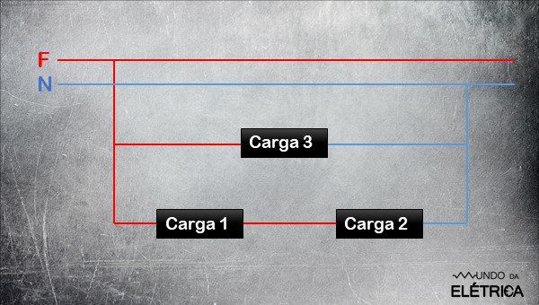 Veja como um circuito misto é.