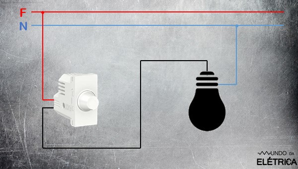 Como ligar um dimmer numa lâmpada LED?
